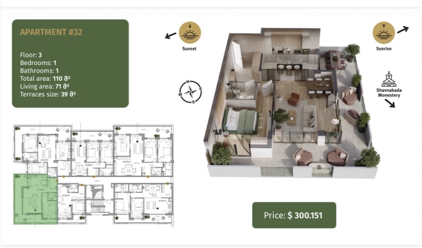 Tbilisi Hills Apartments-APARTMENT 32