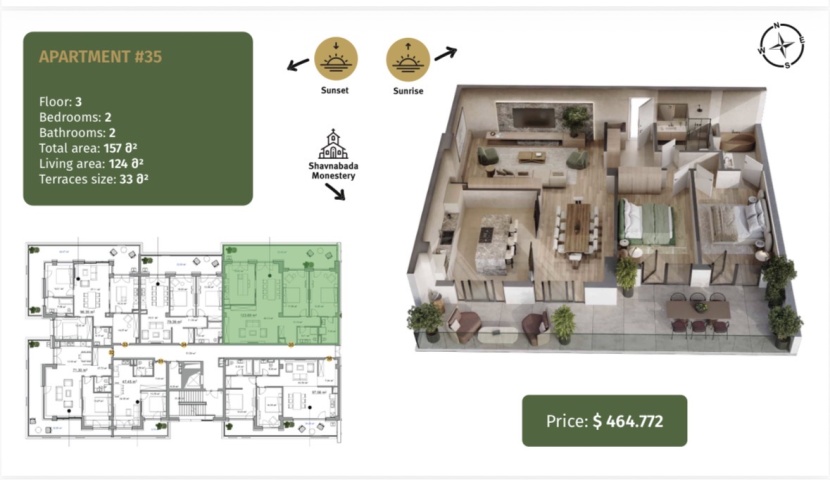 Tbilisi Hills Apartments-APARTMENT 35