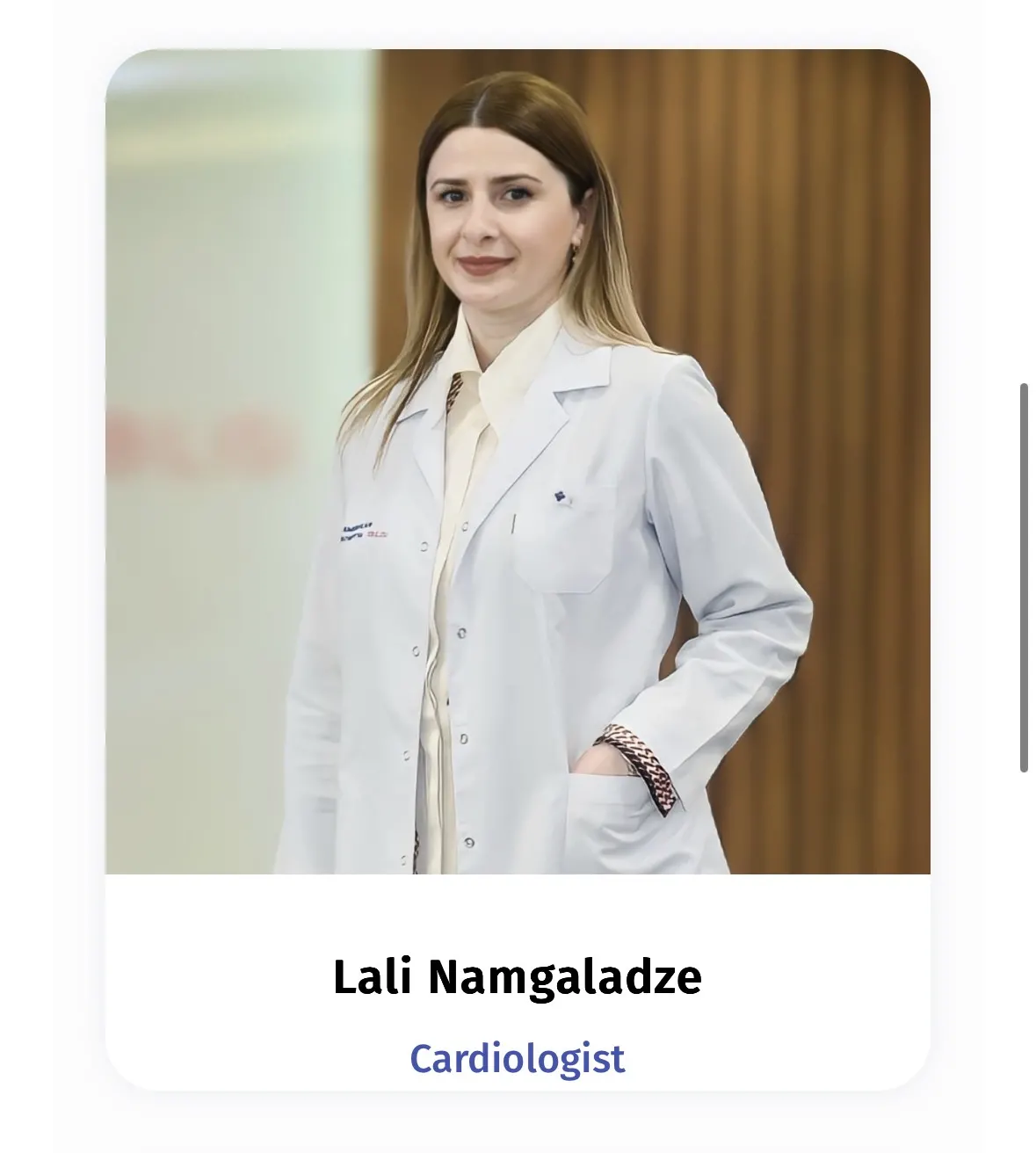 Dr. Lali Namgaladze