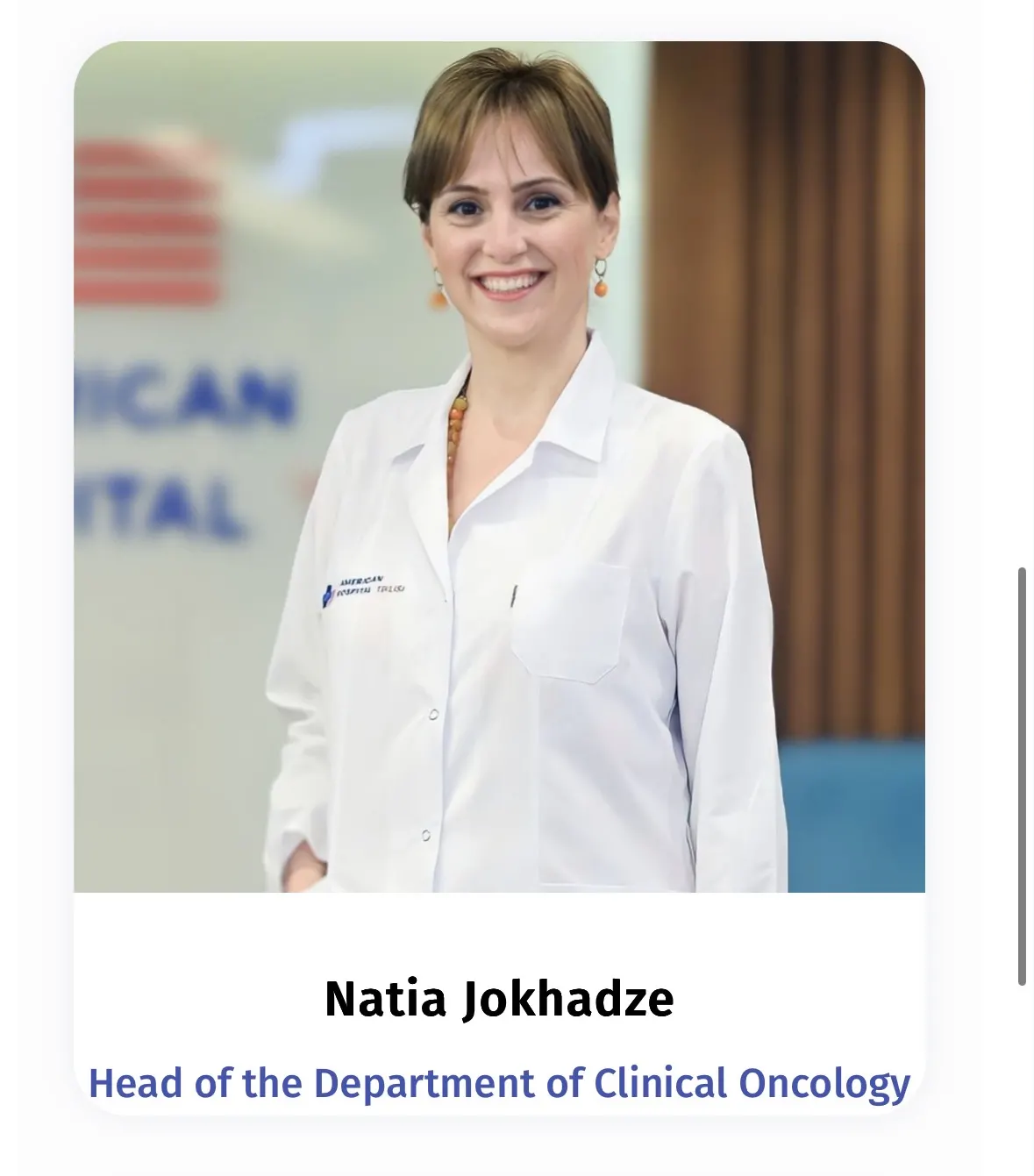 Dr. Natia Jokhadze